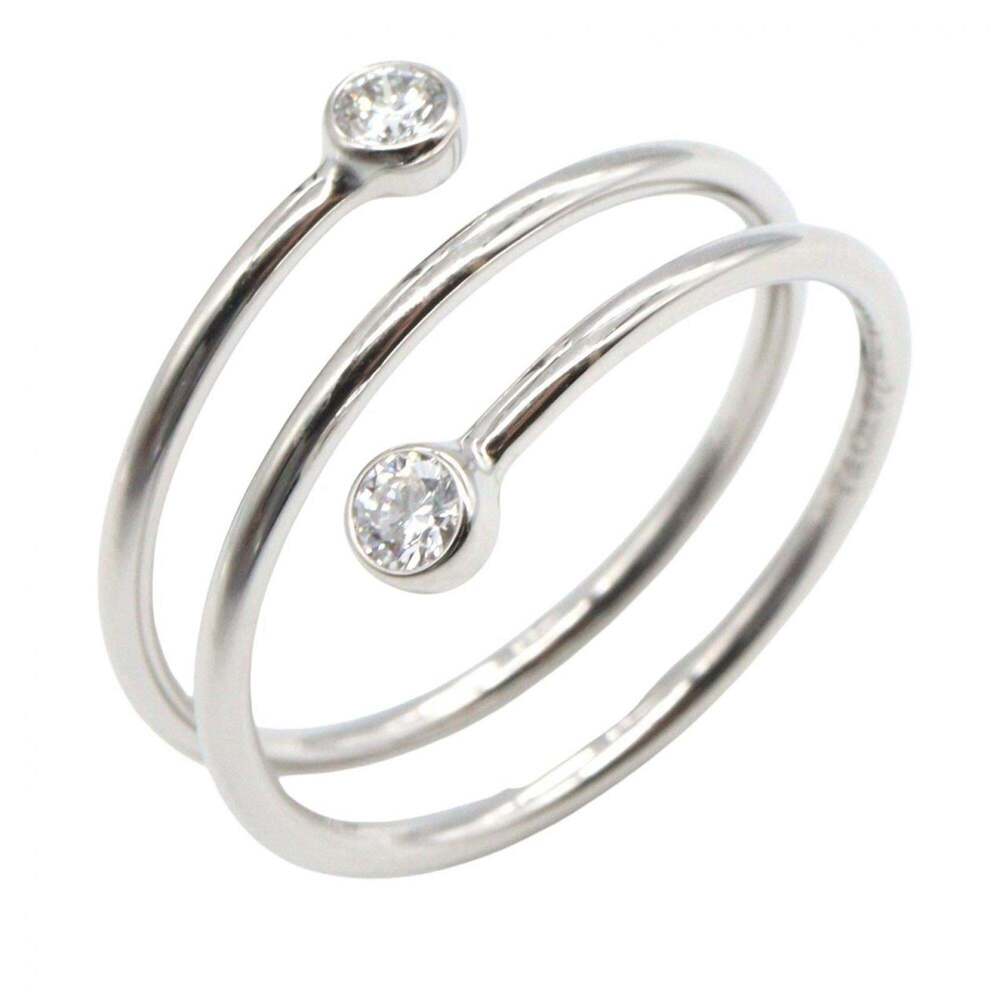 TIFFANY Silver Diamond Ring